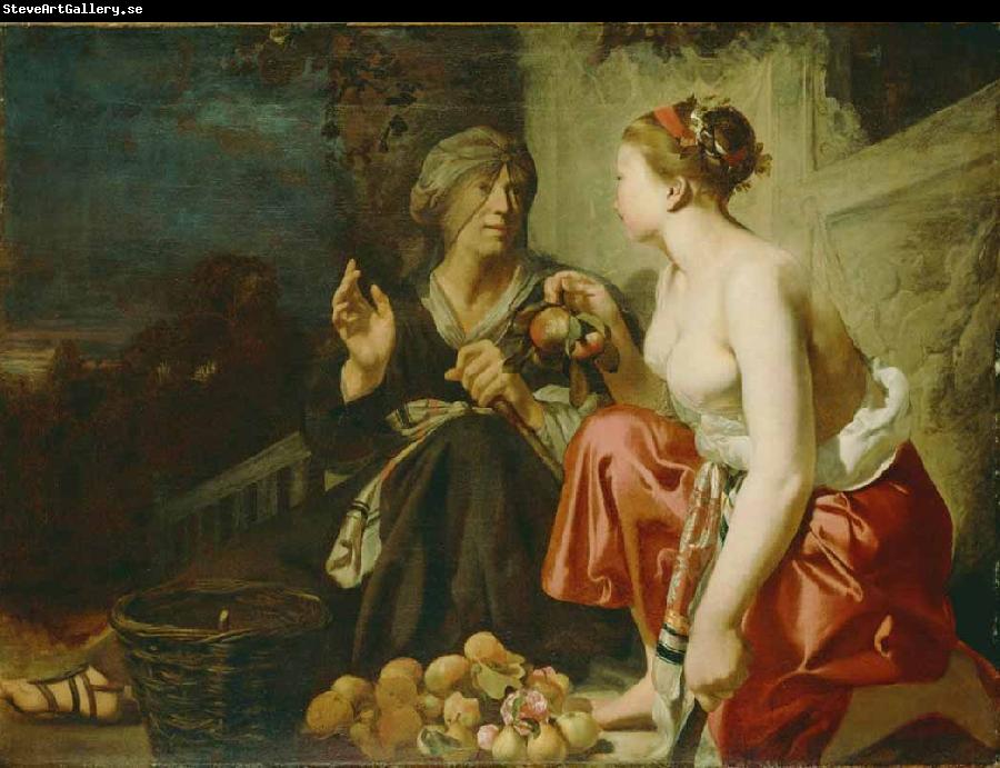 Caesar van Everdingen Vertumnus and Pomona